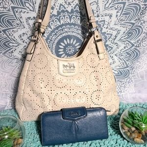 Coach Purse/ Wallet Set